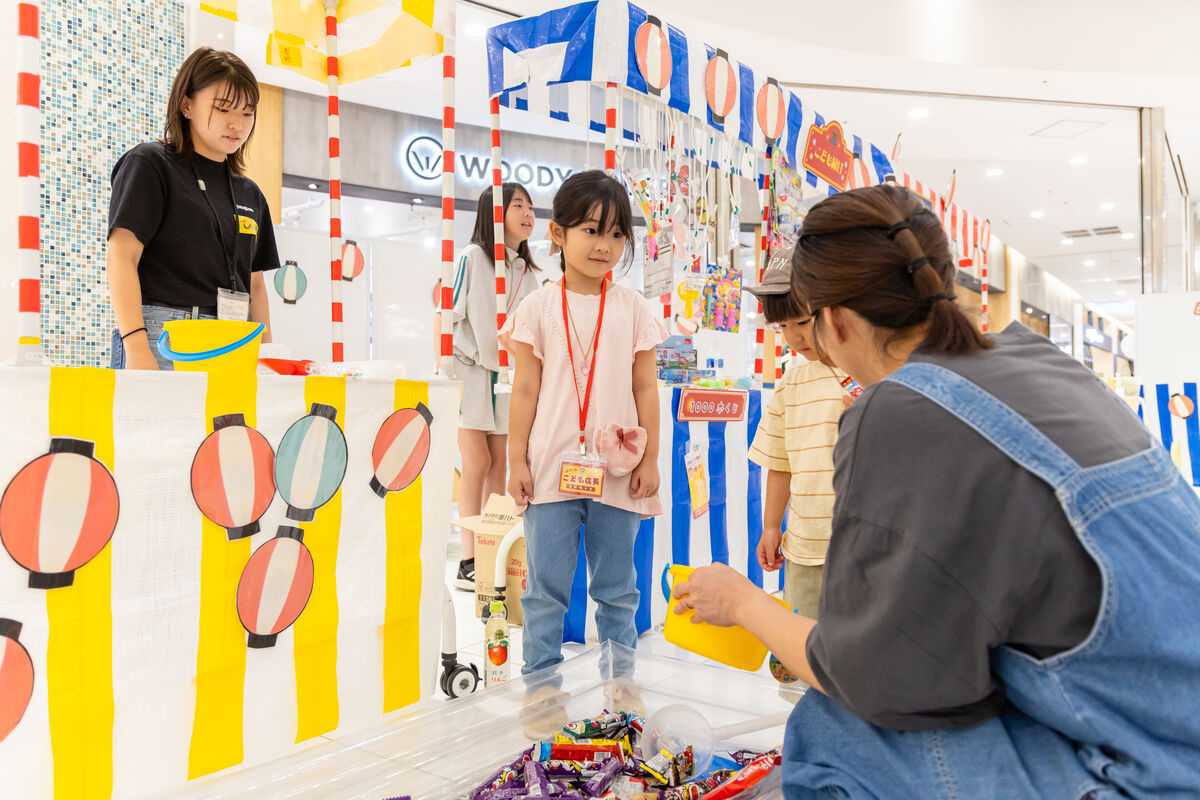 縁日ブースの様子